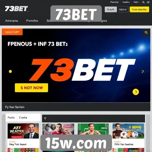 Promoções e bônus atrativos no 73BET
